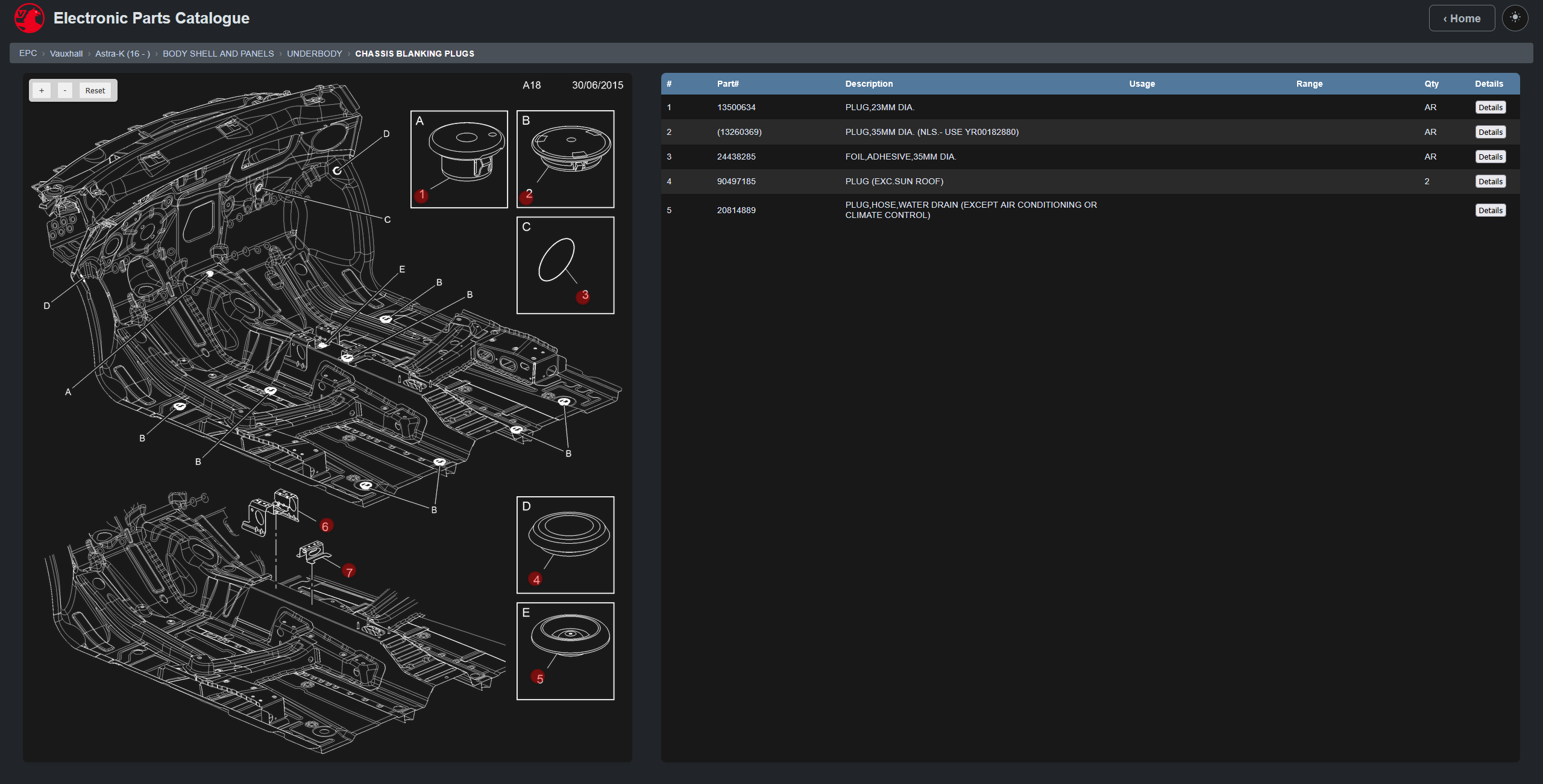 Parts Catalog background image